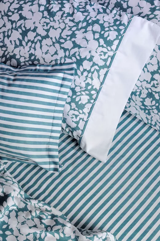 Σετ σεντόνια βαμβακοσατέν 220ΤC Elvira Petrol S875