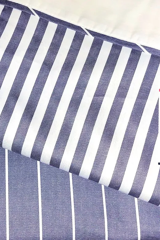 Σετ σεντόνια βαμβακοσατέν 220ΤC Elvira Stripe Blue S879