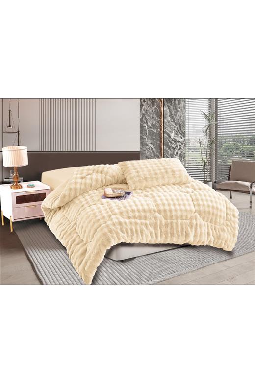 Κουβερτοπάπλωμα burble (170cm x 240cm) cream