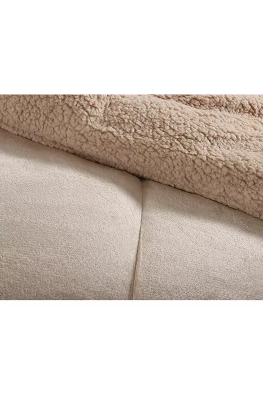 Κουβερτοπάπλωμα solid (220cm x 240cm) light brown