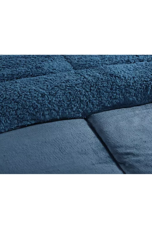 Κουβερτοπάπλωμα solid (220cm x 240cm) navy