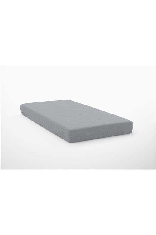 Σεντόνι Με Λάστιχο 1 τεμ. Exotic Line 120X200+30 Grey 100% Cotton