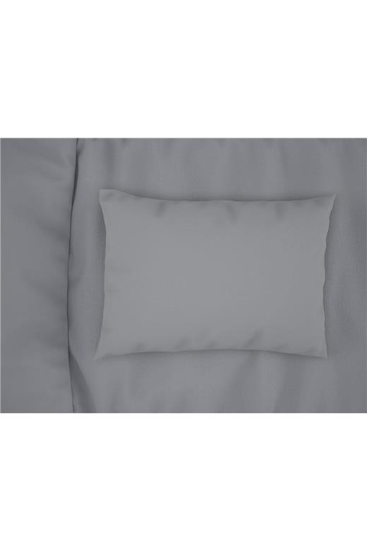 Μαξιλαροθήκες Ζεύγος Exotic Line 50X70+15 Grey 100% Cotton