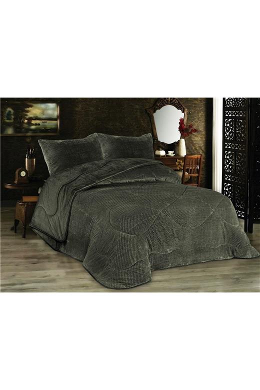 Κουβερτοπάπλωμα Popcorn Fleece 700 gsm 1950 Olive 220X240 100% Polyester