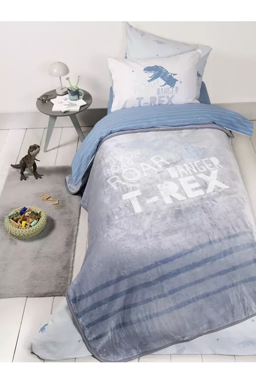 Κουβέρτα Βελουτέ Roar