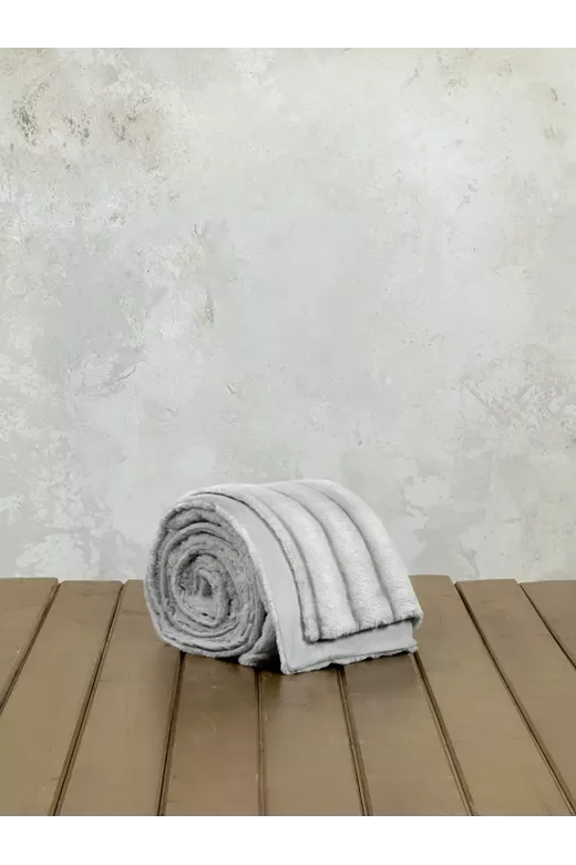 Κουβέρτα Carezza - Light Gray