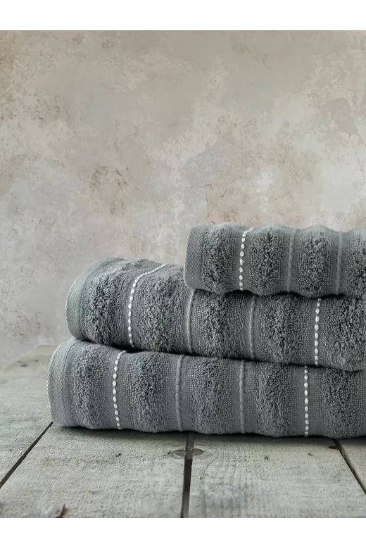 Σετ Πετσέτες Aura - Dark Gray