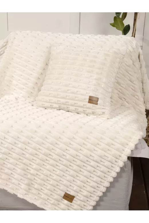 Κουβέρτα Καναπέ Savara - Light Beige