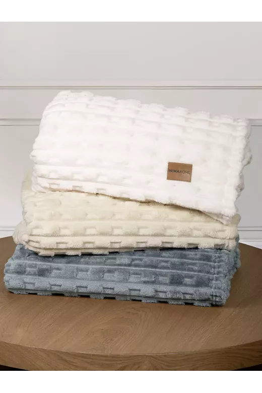 Κουβέρτα Καναπέ Savara - Light Beige