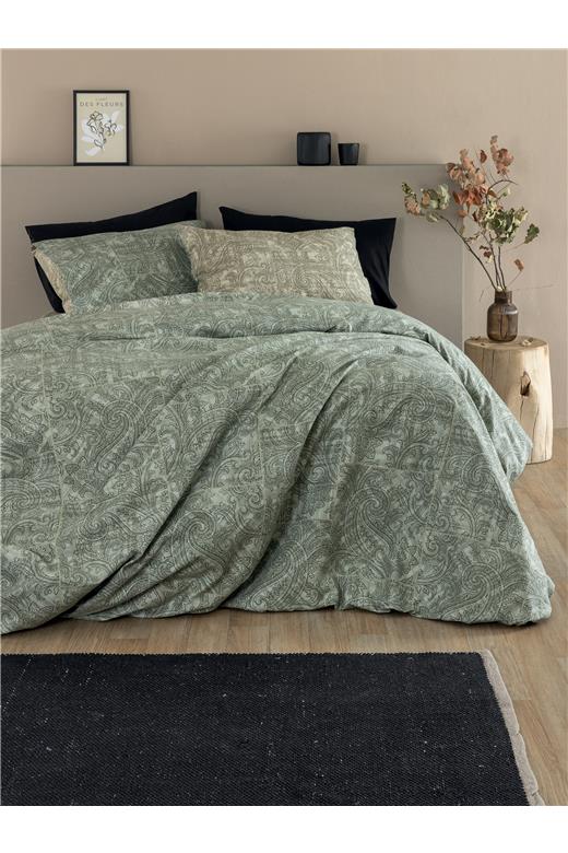 Σετ Παπλωματοθήκη Υπέρδιπλη Flannel Beauty 240x250 FB0241