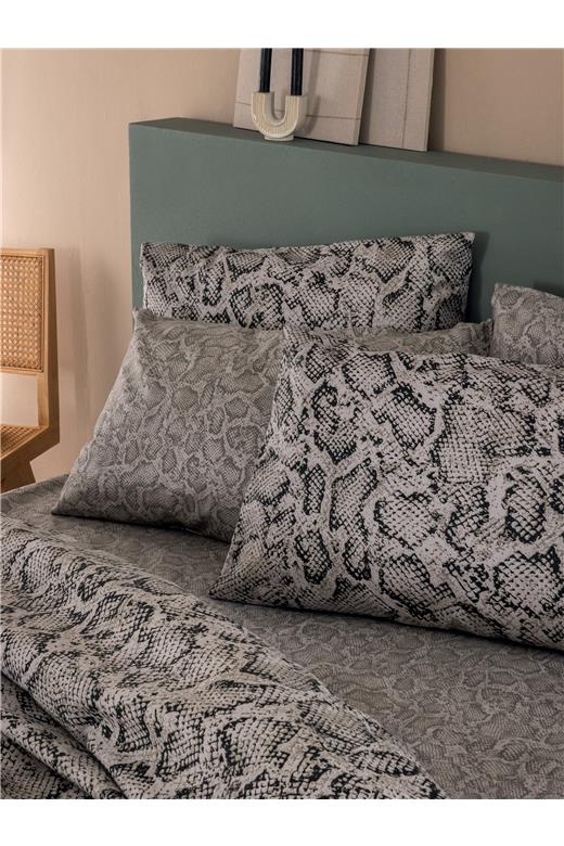Σετ Παπλωματοθήκη Υπέρδιπλη Flannel Beauty 240x250 FB0242
