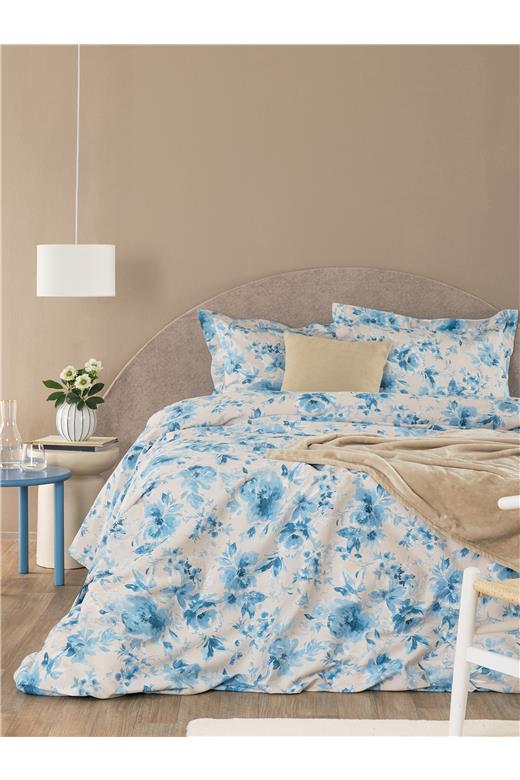 Σετ Παπλωματοθήκη Υπέρδιπλη Ivy 230x250 IS812