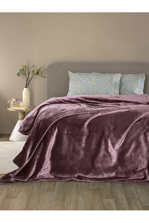Κουβέρτα Flannel fleece LUCY