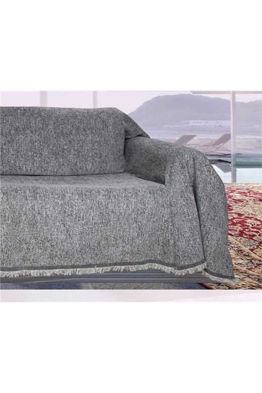 Ριχτάρι Πολυθρόνας (180X180) Mcdecor Malta Γκρί - MCDECOR