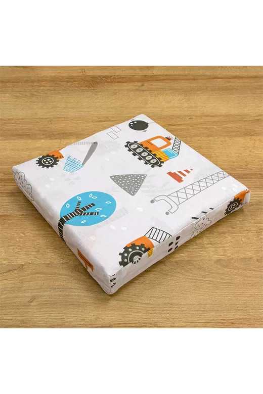 LINO Σετ Παιδική Παπλωματοθήκη (160x240) Playground Town Γκρι