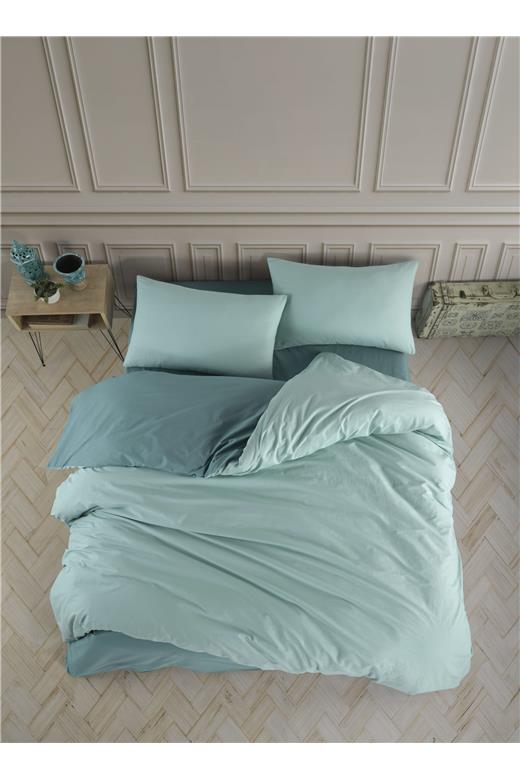 ΝΕΧΤ 3195 ΠΑΠΛΩΜΑ 100%CΟΤ 160X230 - 160Χ230, Μιντ