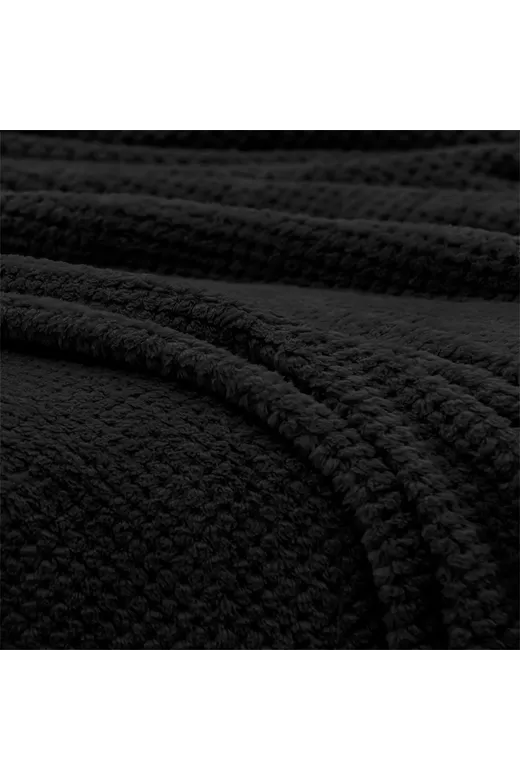 LINO ΚΟΥΒΕΡΤΑ FLEECE NAPNEST BLACK 220X240