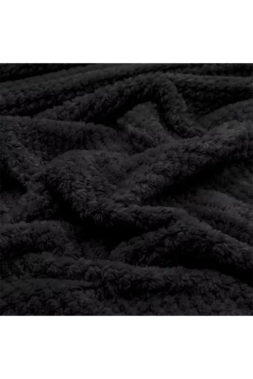 LINO ΚΟΥΒΕΡΤΑ FLEECE NAPNEST BLACK 220X240