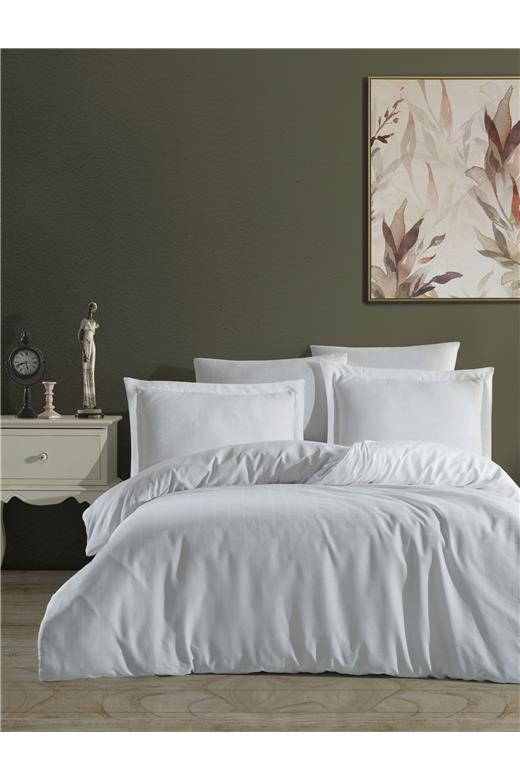 ΝΕΧΤ 3218 ΣΕΤ ΠΑΠΛΩΜΑ 100%CΟΤ SΑΤΙΝ SQUΑRΕ 220Χ240 4ΤΕΜ - Εκρου