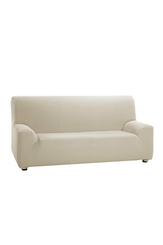 Ελαστικό Κάλυμμα Τριθέσιου Καναπέ Tunez Εκρού - MCDECOR