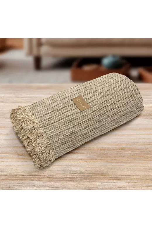 LINO Ριχτάρι Πολυθρόνας (180x180) Velora Εκρού