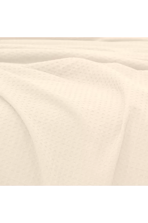 LINO Κουβέρτα Ημίδιπλη (170x240) Πικέ Cocoon Εκρού