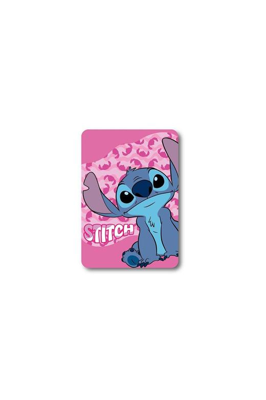 Κουβέρτα Fleece Disney Home Stitch 28 100X140 Pink 100% Polyester