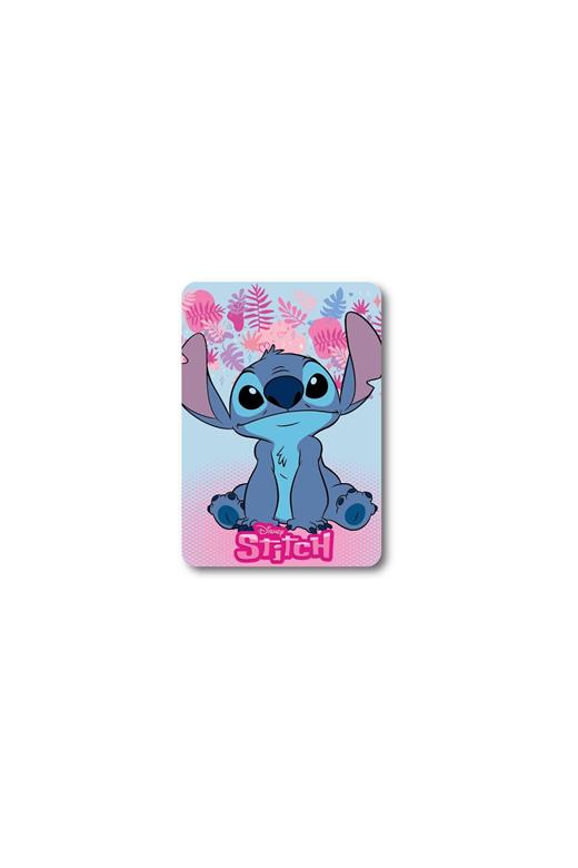 Κουβέρτα Fleece Disney Home Stitch 68 100X140 Ice Blue-Pink 100% Polyester