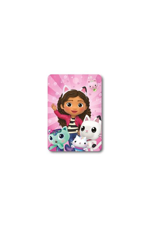 Κουβέρτα Fleece DreamWorks Gabby's Dollhouse 30 100X140 Pink 100% Polyester