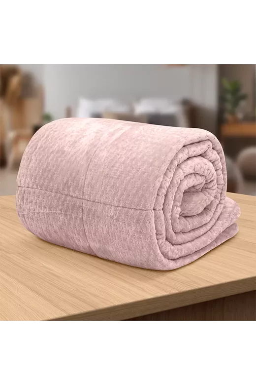LINO Κουβερτοπάπλωμα Μονό (160x220) Lofti Λιλά