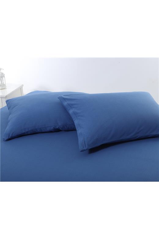 Ζευγάρι μαξιλαροθήκες jersey (50cm x 70cm) jean