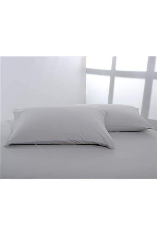 Ζευγάρι μαξιλαροθήκες jersey (50cm x 70cm) light grey
