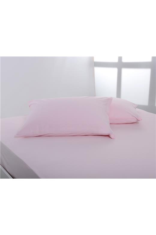 Ζευγάρι μαξιλαροθήκες jersey (50cm x 70cm) pink