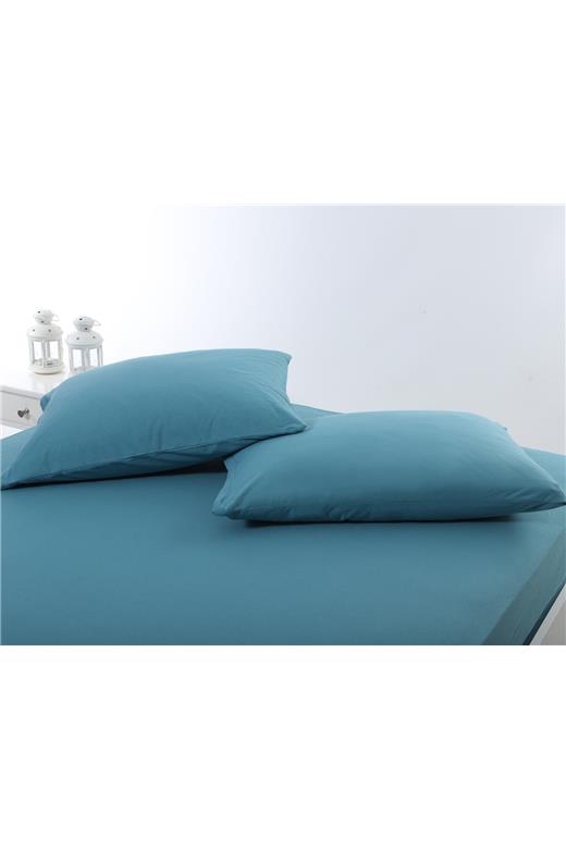 Ζευγάρι μαξιλαροθήκες jersey (50cm x 70cm) petrol