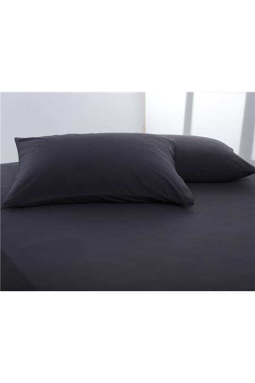 Ζευγάρι μαξιλαροθήκες jersey (50cm x 70cm) dark grey