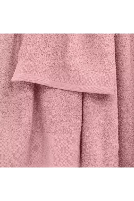 LINO Σετ πετσέτες 3τμχ (30x50,50x90,70x140) Serapha Κοραλί