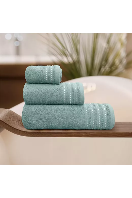 LINO Σετ πετσέτες 3τμχ (30x50,50x90,70x140) Veluva Μέντα