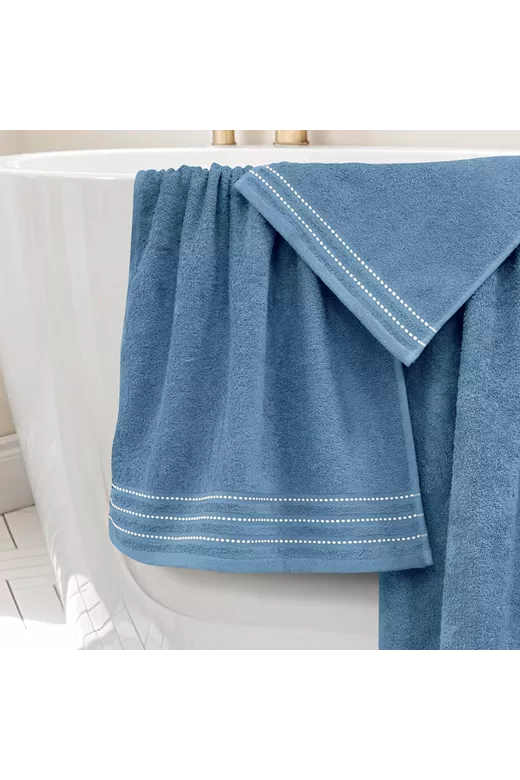 LINO Σετ πετσέτες 3τμχ (30x50,50x90,70x140) Veluva Πετρόλ