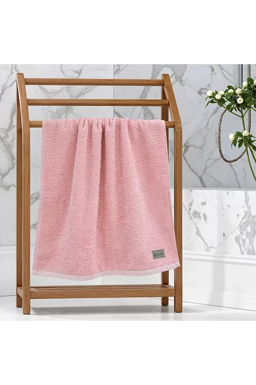 LINO Πετσέτα Προσώπου (50x90) Marley Κοραλί