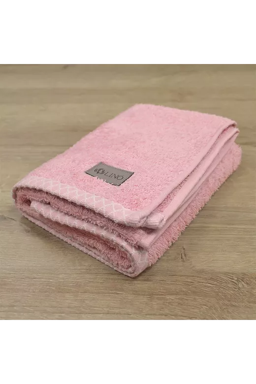 LINO Πετσέτα Προσώπου (50x90) Marley Κοραλί