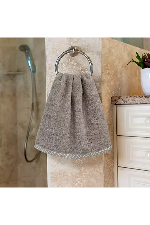 LINO Πετσέτα Χεριών (30x50) Marley Μόκα