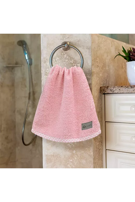 LINO Πετσέτα Χεριών (30x50) Marley Κοραλί