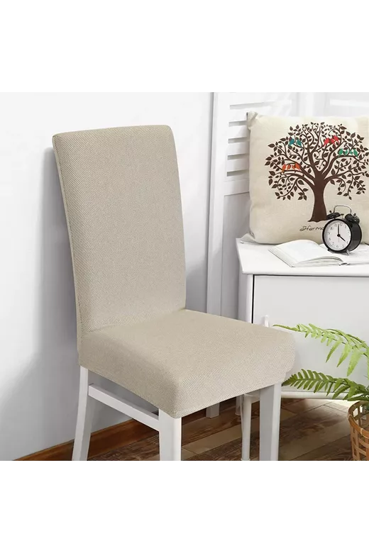 LINO Κάλυμμα Καρέκλας Ελαστικό  Elegance Μπεζ