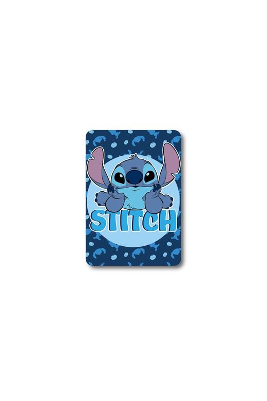 Κουβέρτα Fleece Disney Home Stitch 18 100X140 Blue 100% Polyester