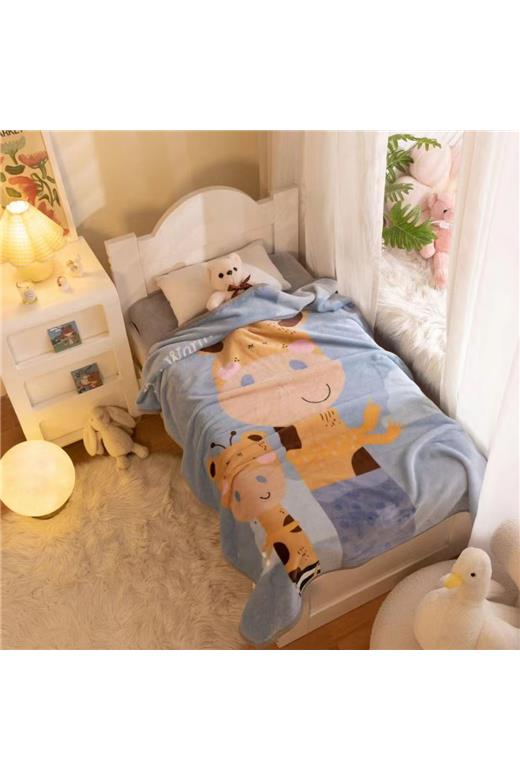 Κουβέρτα Βελουτέ Με Προβατάκι Bebe (110X140) Mcdecor Deap - MCDECOR