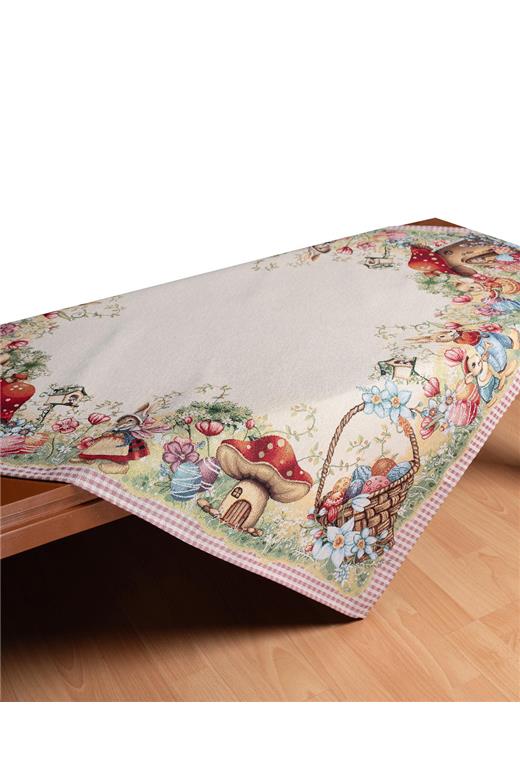 τραπεζοκαρέ  ( 140cm x 140cm) MAGIC EASTER