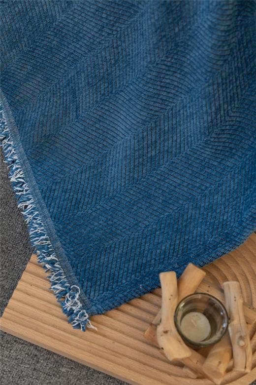 Ριχτάρι Διθέσιου (180X240) Mcdecor Herr Μπλέ - MCDECOR