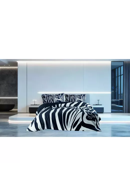 ΣΕΤ ΠΑΠΛΩΜΑΤΟΘΗΚΗ ZEBRA   240X250CΜ 100% COTTON SATIN 210TC