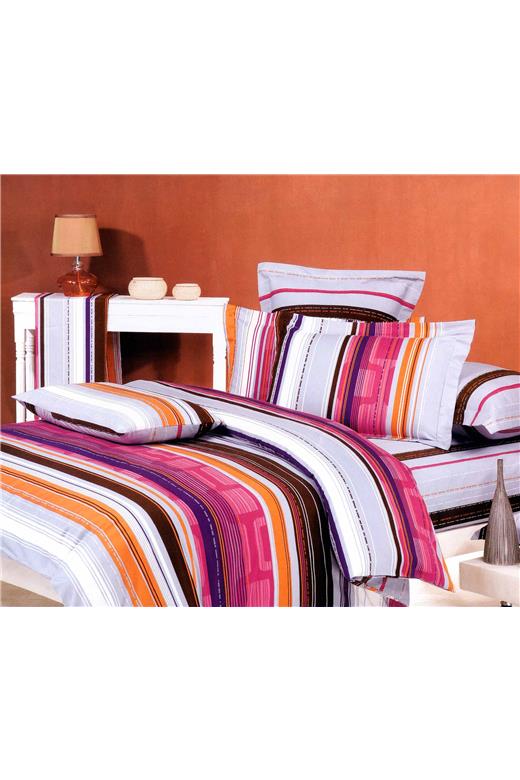 σεντόνια φανελένια (230cm x 250cm 2x 50cm x 70cm)  075