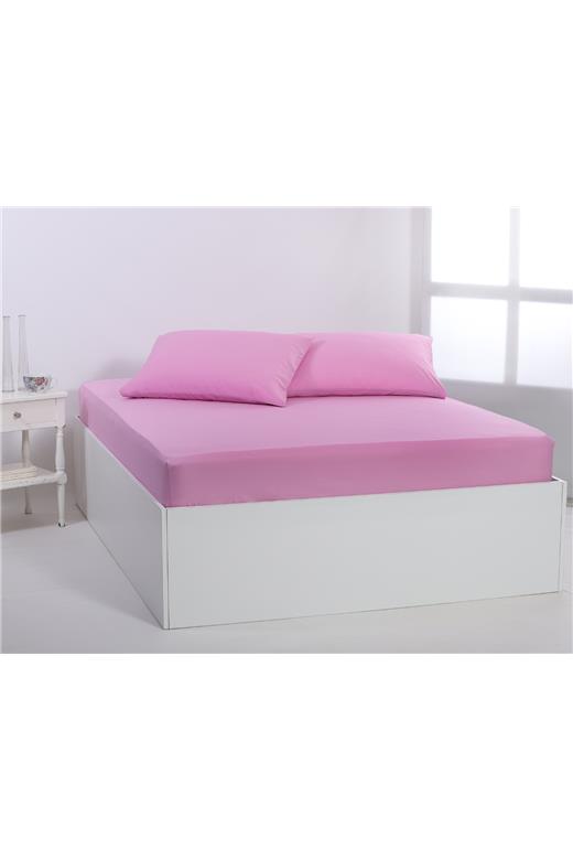 Βαμβακερό σεντόνι essentials (245cm x 267cm) pastel levander